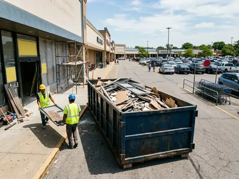 retail-store-renovation-debris-003 — frequently asked questions, Roll-off Dumpster Rentals in Pine Grove, PA